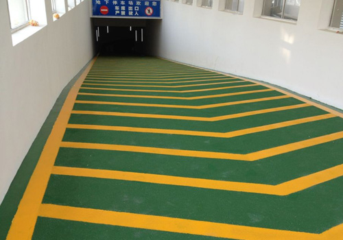 無震動(dòng)防滑車道環(huán)氧地坪